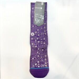 Stance Purple Tech-Inspired Socks